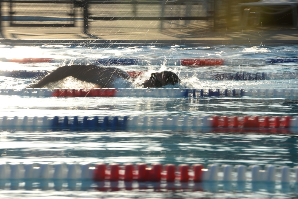 Biathlon at Scott Air Force Base