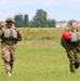 Airborne jump in Estonia