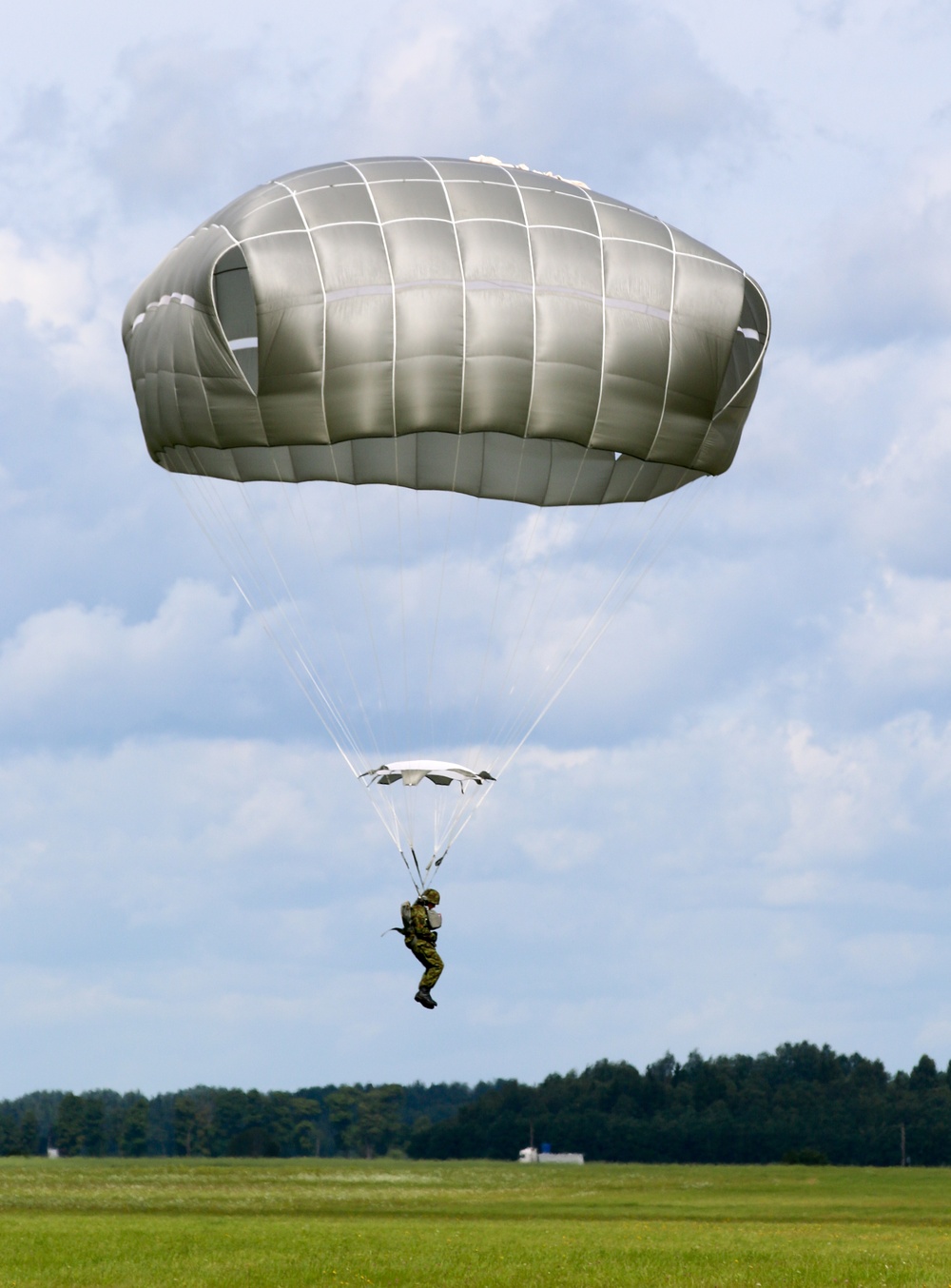 Airborne jump in Estonia