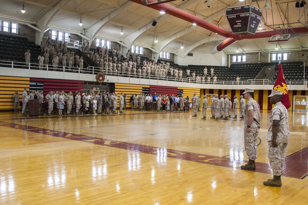 H&amp;S Bn Change of Command Ceremony