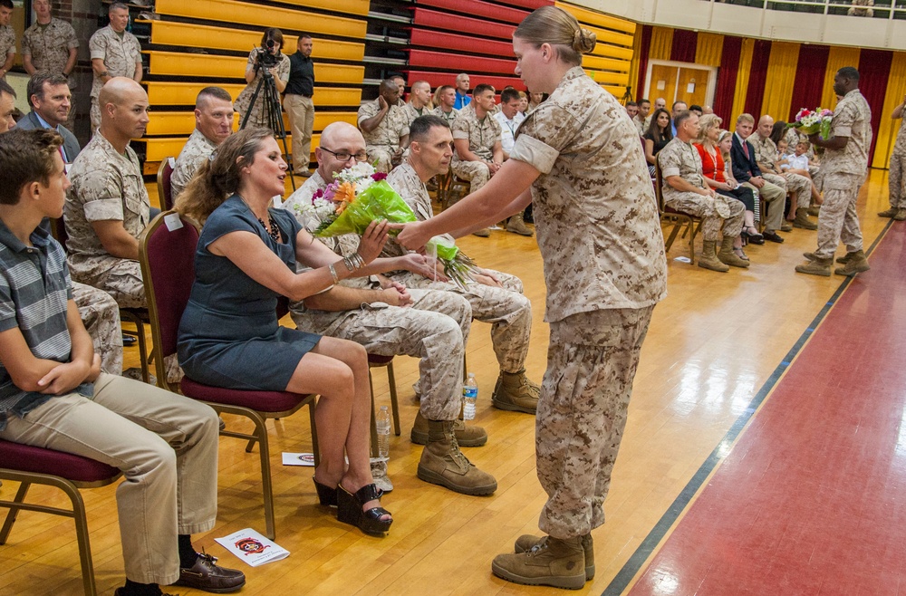 H&amp;S Bn Change of Command Ceremony