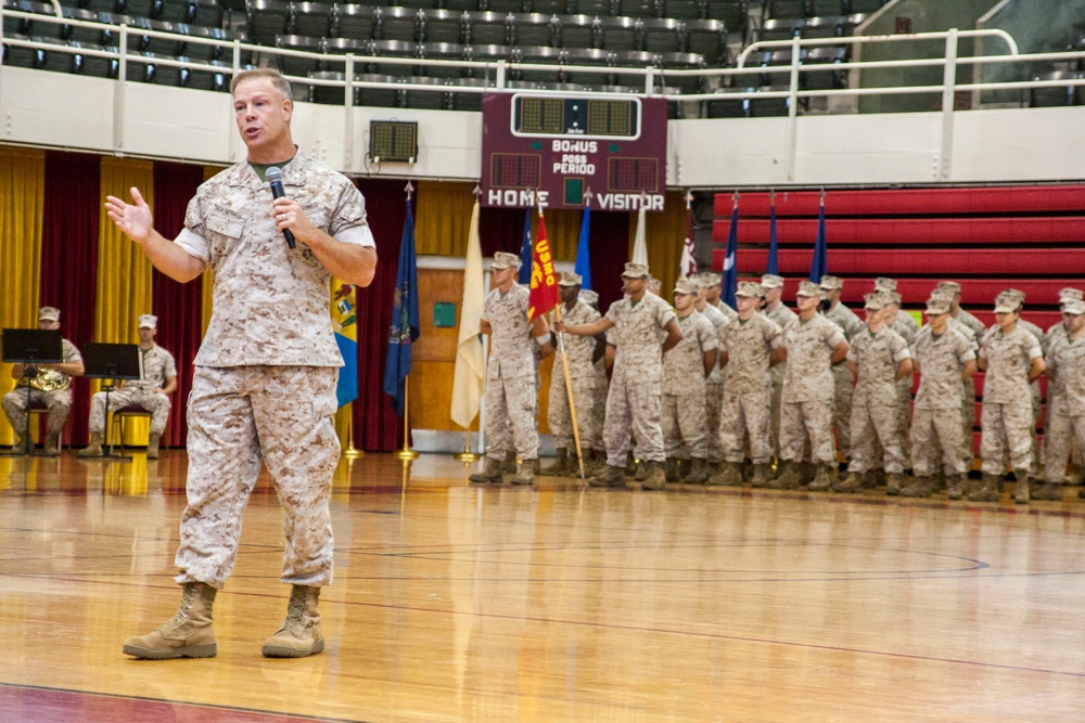 H&amp;S Bn Change of Command Ceremony