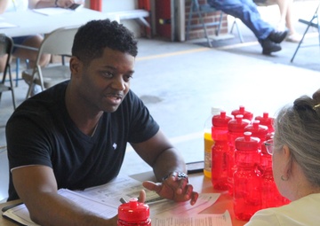 Reservists provide mobile medical services and information during the Greater Chenango Cares Innovative Readiness Training in Norwich, NY