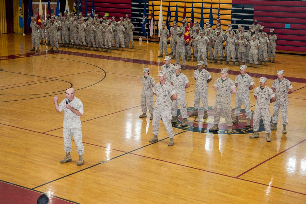 H&amp;S Bn Change of Command Ceremony