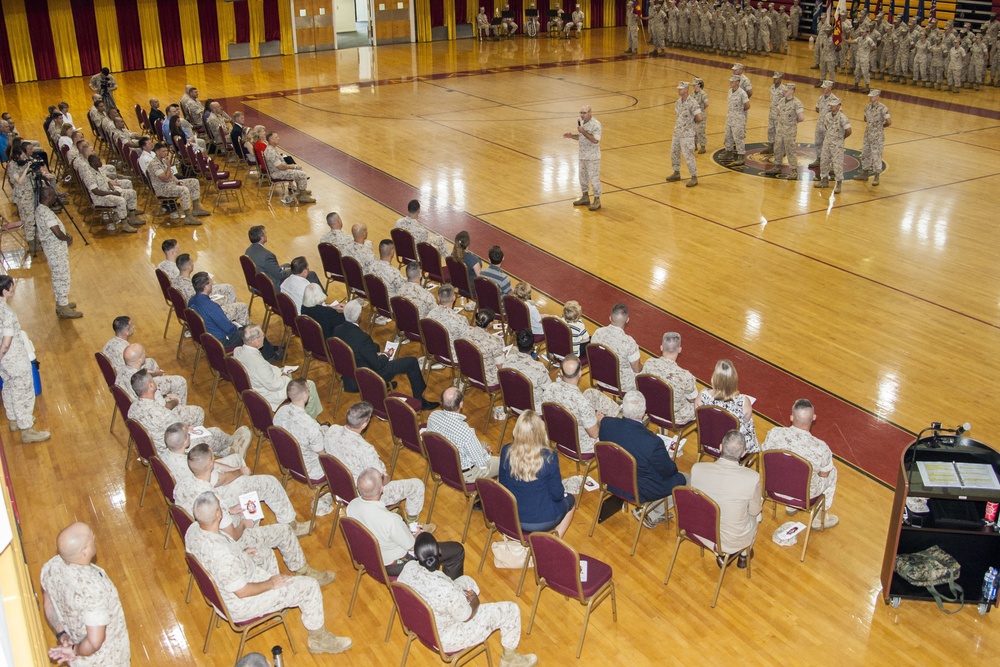 H&amp;S Bn Change of Command Ceremony