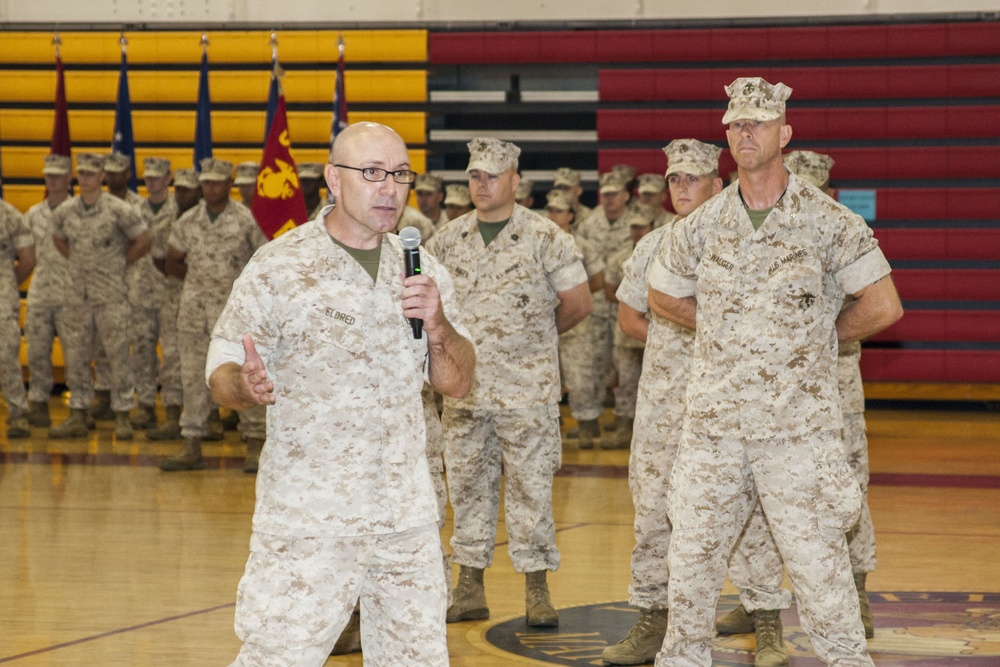 H&amp;S Bn Change of Command Ceremony