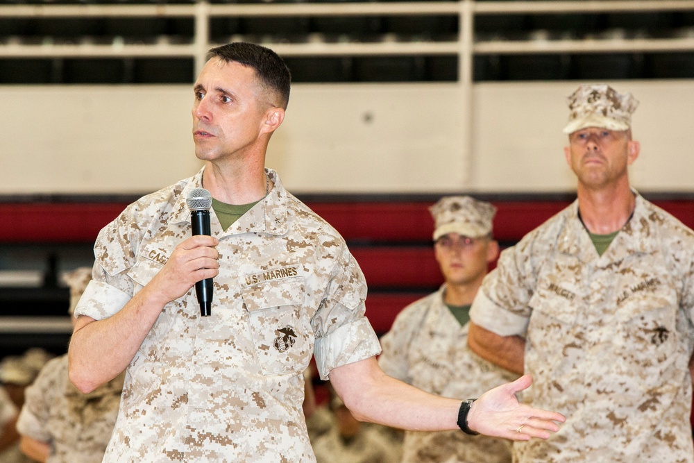 H&amp;S Bn Change of Command Ceremony