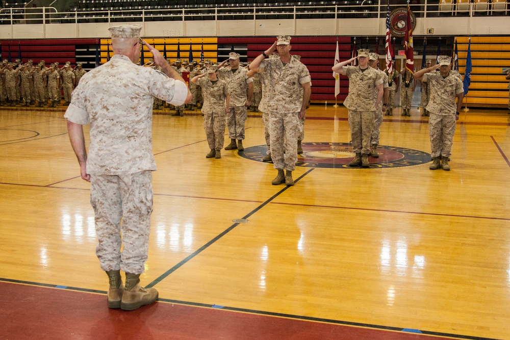 H&amp;S Bn Change of Command Ceremony