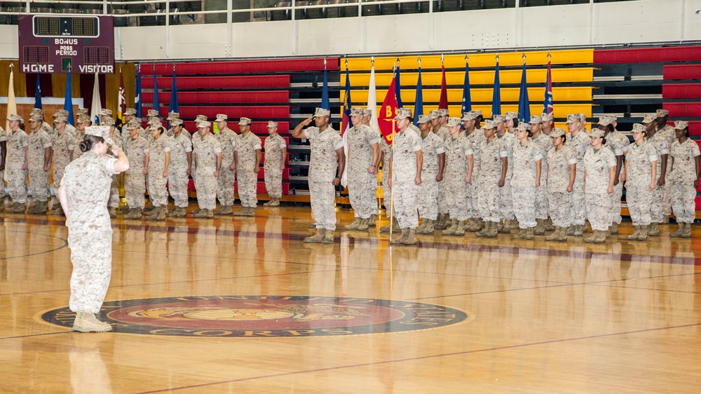 H&amp;S Bn Change of Command Ceremony