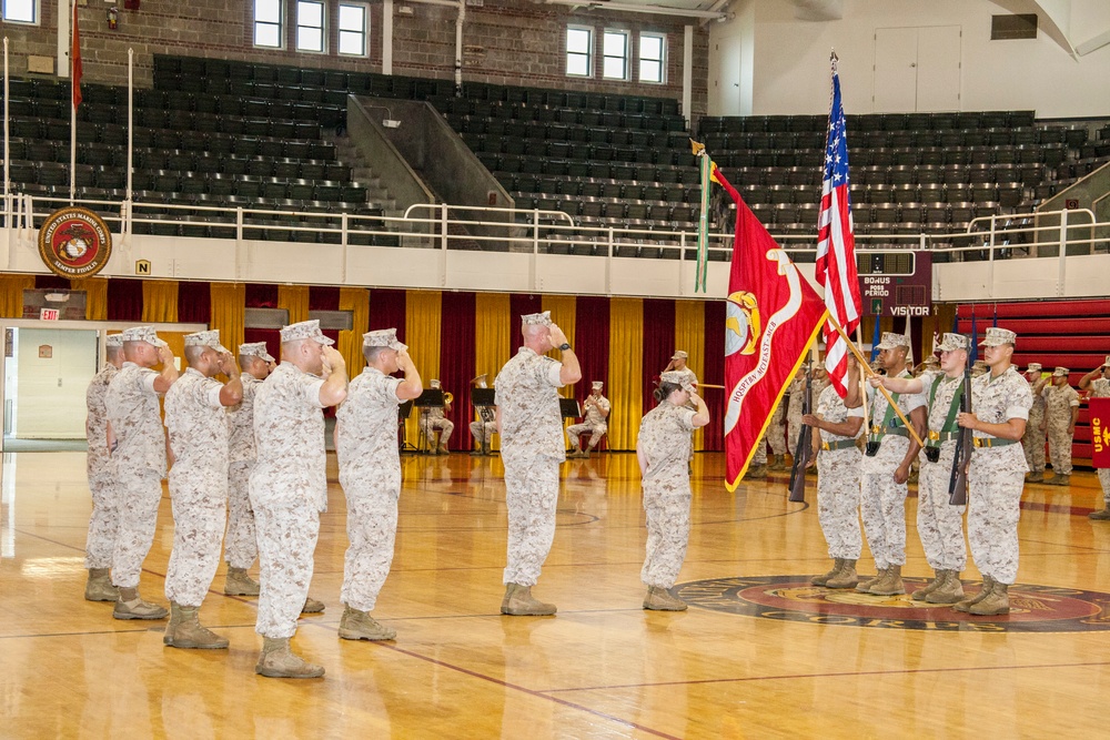 H&amp;S Bn Change of Command Ceremony