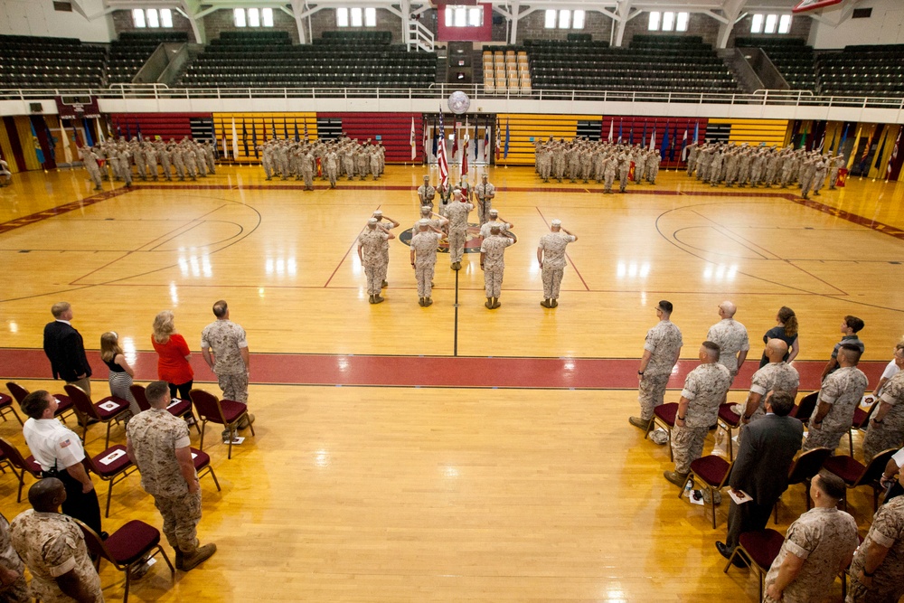 H&amp;S Bn Change of Command Ceremony