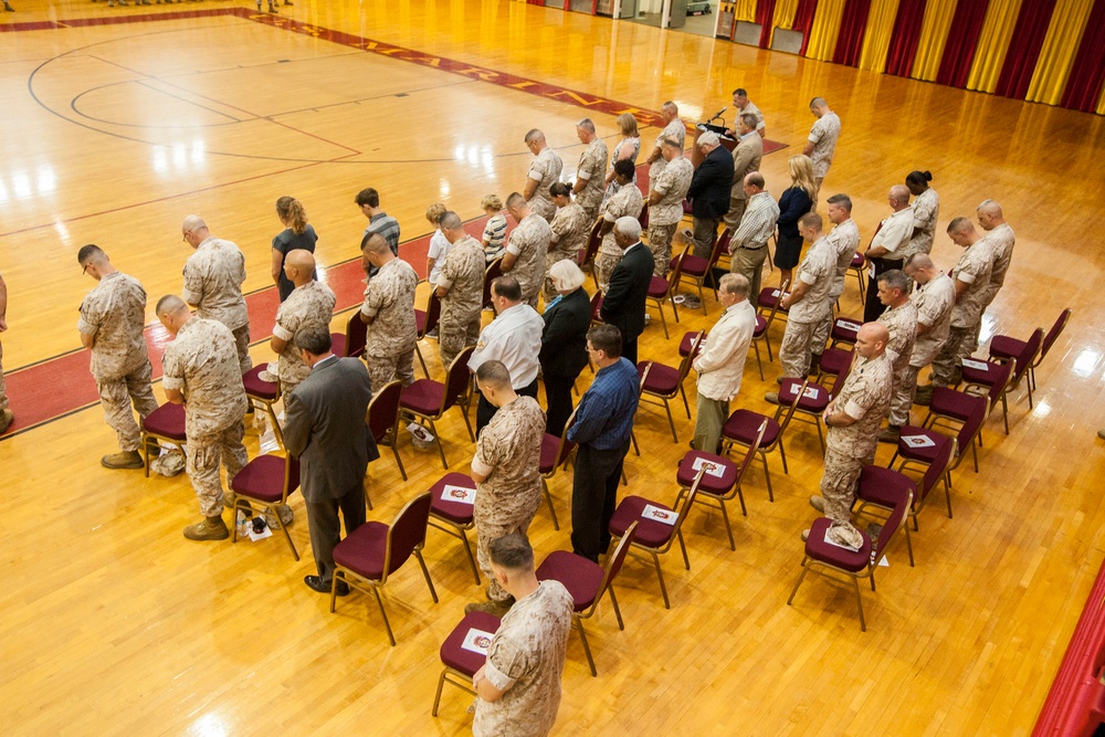 H&amp;S Bn Change of Command Ceremony