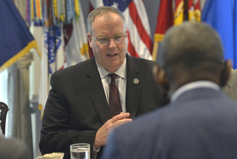 Deputy secretary of defense meets with Niger minister of defense