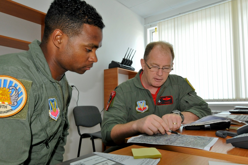 New Jersey Air National Guard trains with Bulgarian air force at Thracian Star 2015