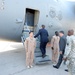 Secretary of defense departs Jordan