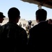 Secretary of defense observes training