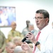Secretary of defense speaks to multinational troops