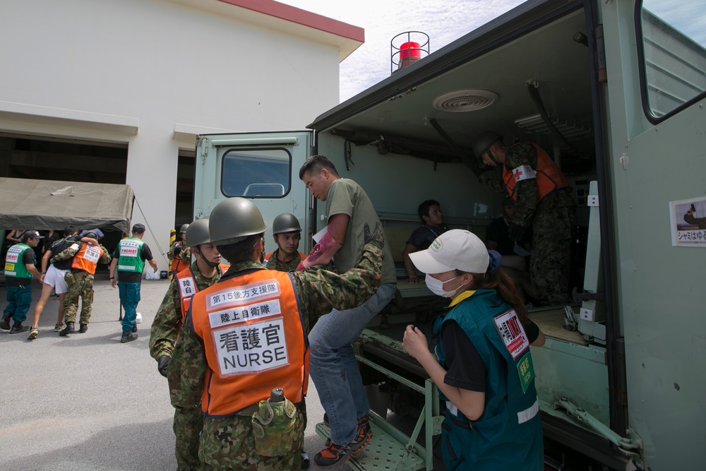 JSDF, MCIPAC train for disasters