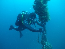 UCT ONE inspects ATFP port security barriers in Souda Bay, Crete, Greece
