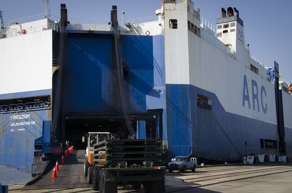 841st TB preps vehicles, equipment for shipment