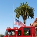 American flag flies at half-staff