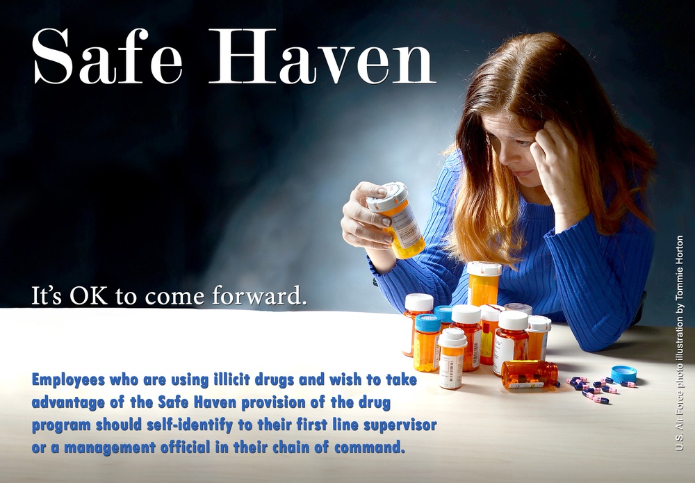 Drug safe haven provision - photo illustration