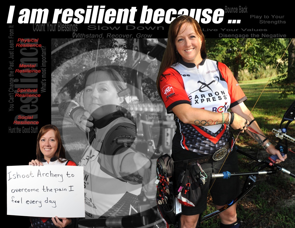 Resilience poster - photo illustration