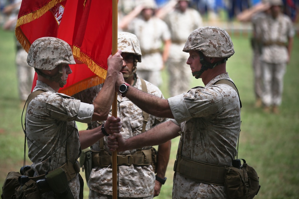 3rd Marines say 'Farewell,' change command