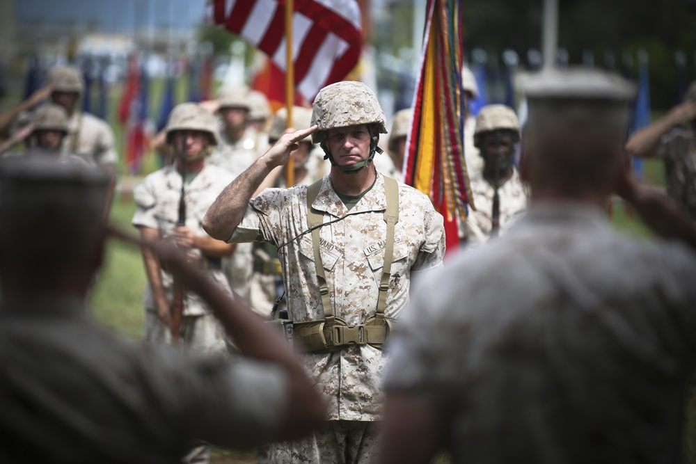 3rd Marines say 'Farewell,' change command