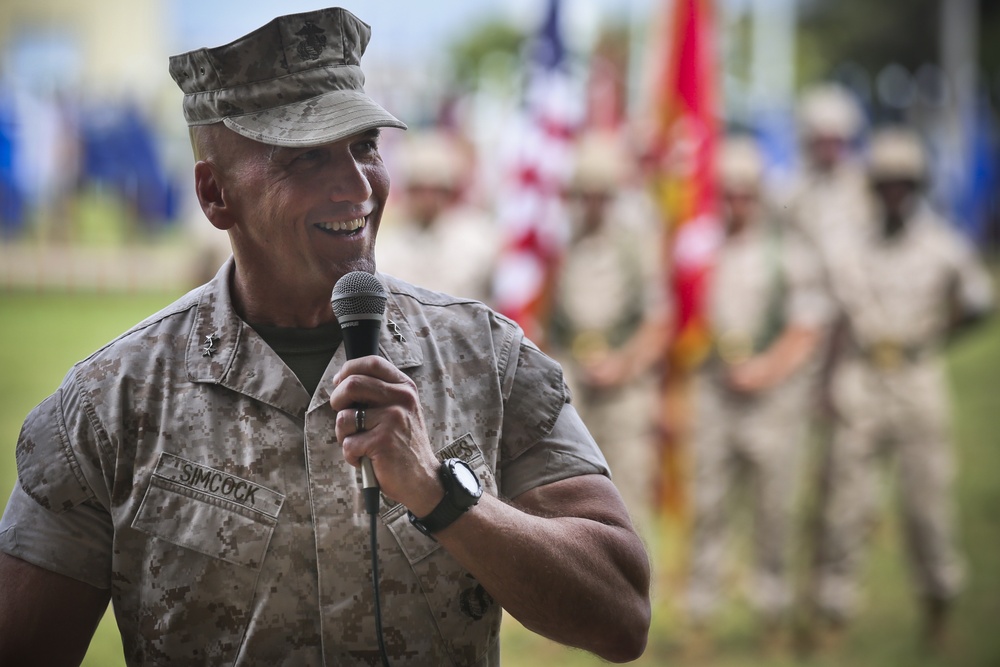 3rd Marines say 'Farewell,' change command