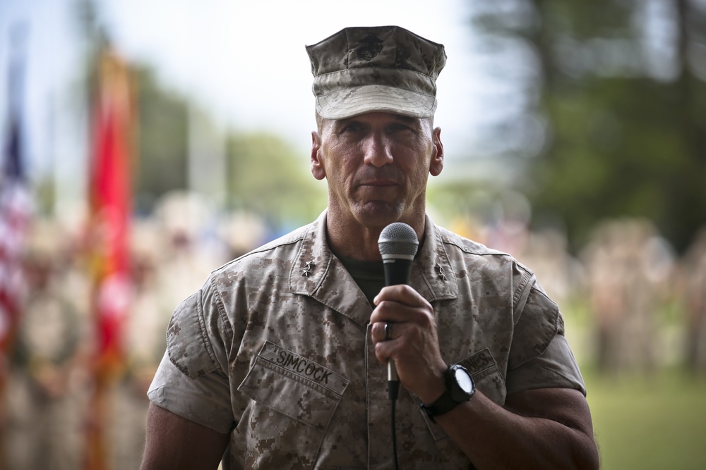 3rd Marines say 'Farewell,' change command