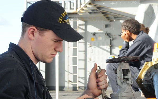 USS Blue Ridge operations