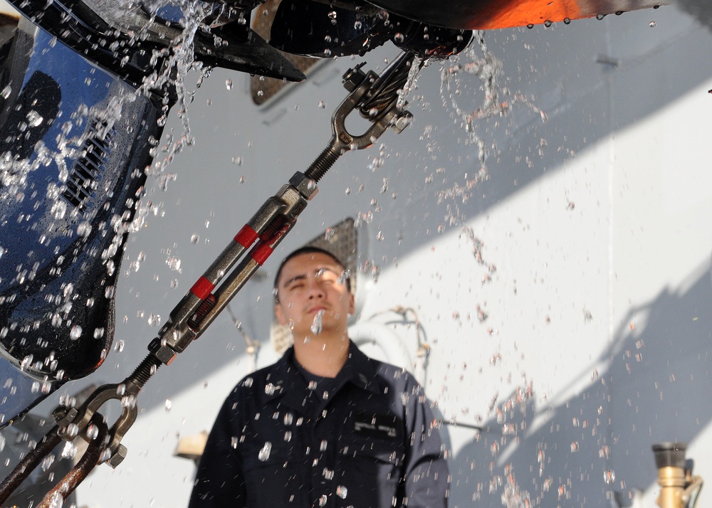 USS Blue Ridge operations