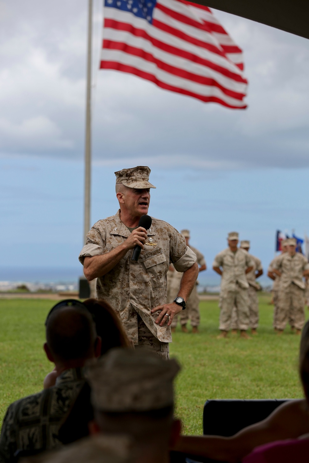 Marine Corps Forces, Pacific Headquarters and Service Battalion Change of Command