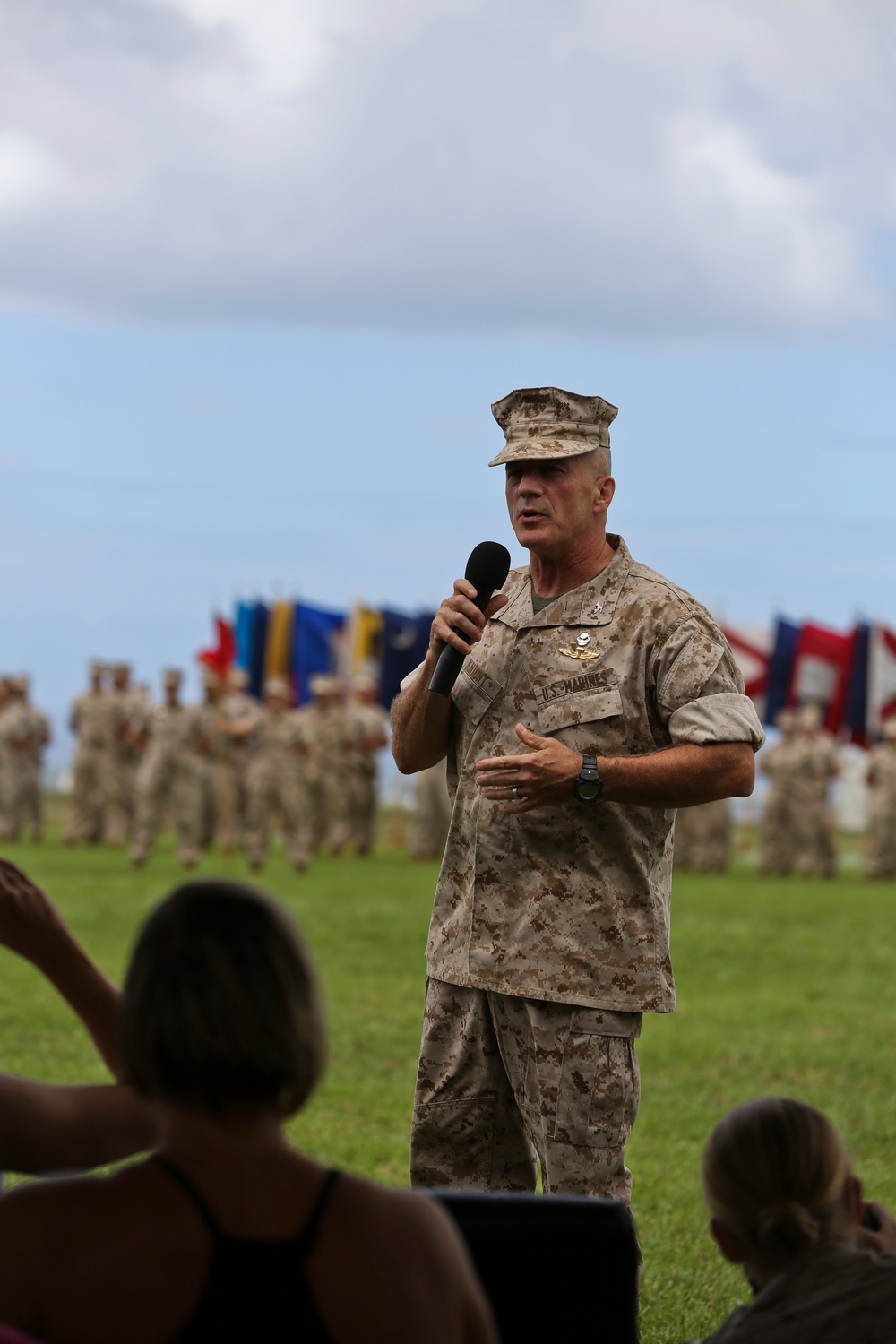 Marine Corps Forces, Pacific Headquarters and Service Battalion Change of Command