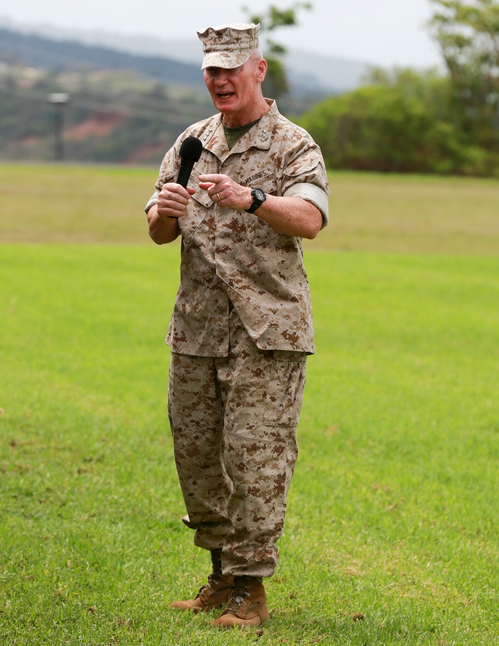 Marine Corps Forces, Pacific Headquarters and Service Battalion Change of Command