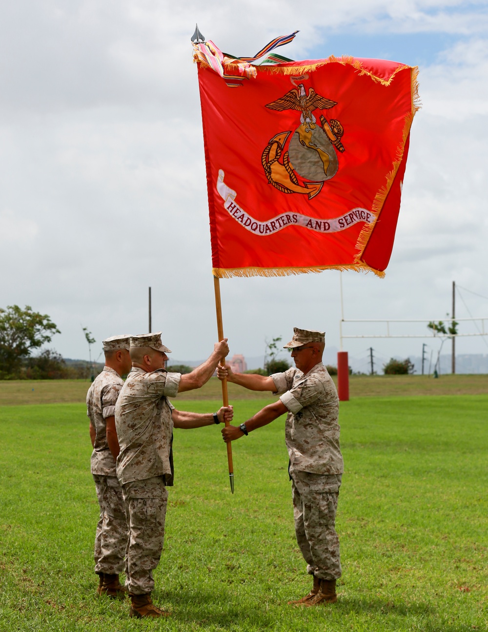 Marine Corps Forces, Pacific Headquarters and Service Battalion Change of Command