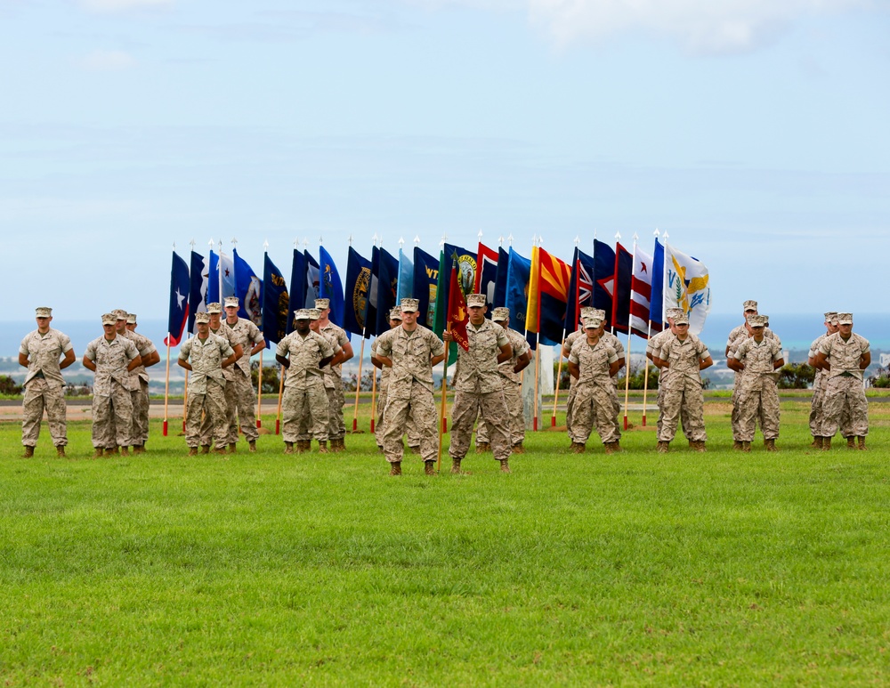 Marine Corps Forces, Pacific Headquarters and Service Battalion Change of Command