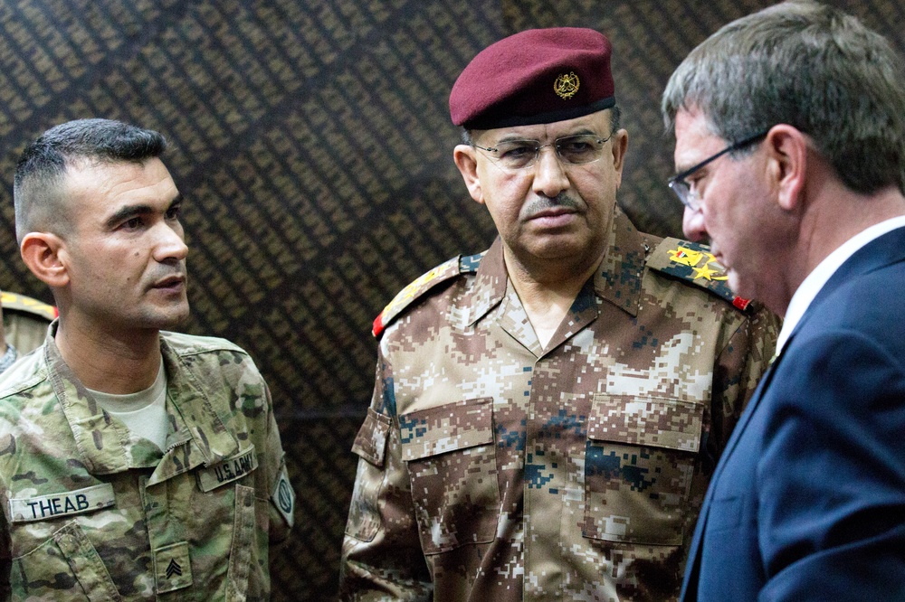 Secretary of defense visits Iraqi leaders