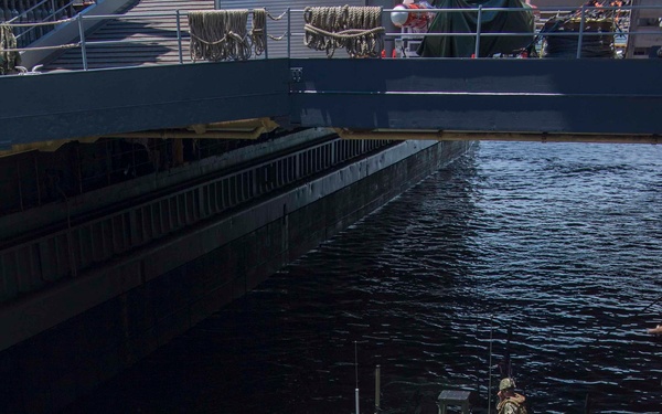 USS Germantown embarks RCB boat