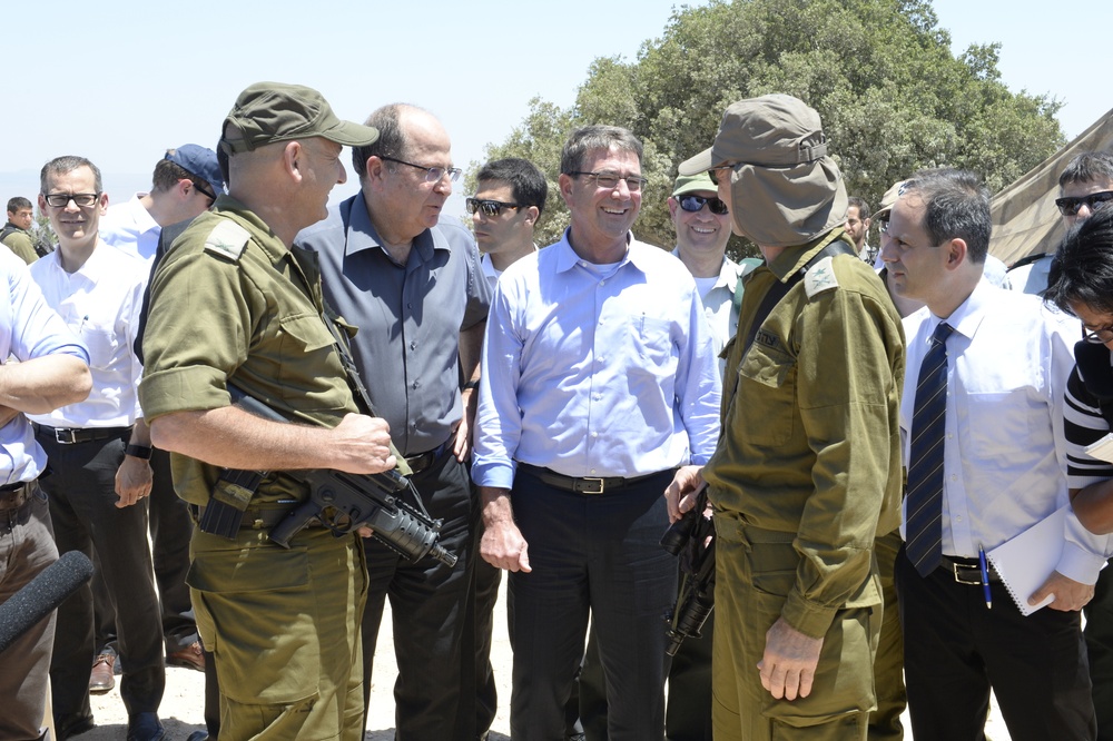 Secretary of Defense Ash Carter in Israel 2015