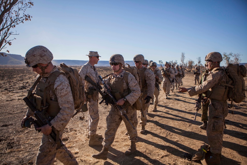 U.S., Japanese Forces train in Australian outback