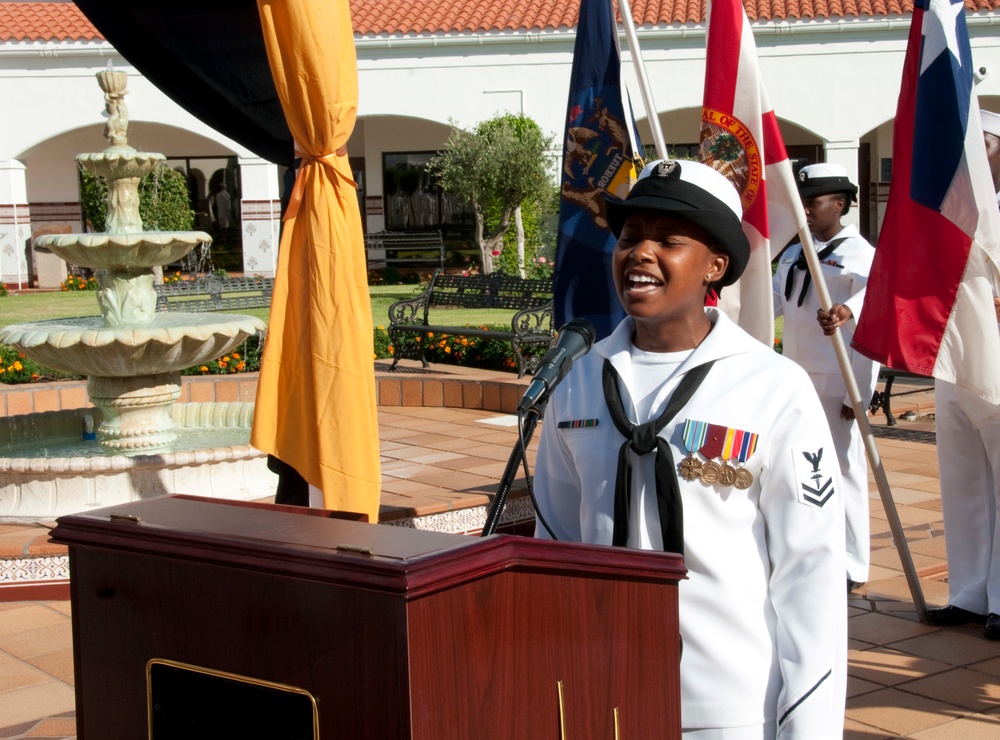 US Naval Hospital Rota change of command ceremony