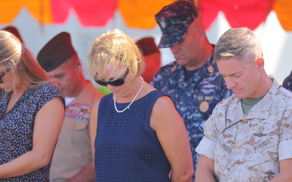 11th Marine Expeditionary Unit Change of Command Ceremony