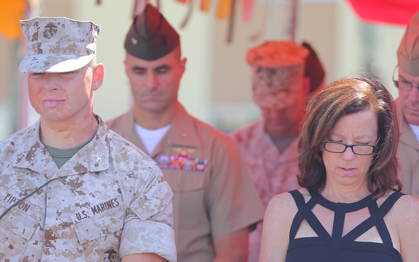 11th Marine Expeditionary Unit Change of Command Ceremony