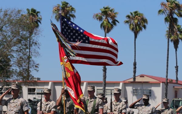 11th Marine Expeditionary Unit Change of Command Ceremony