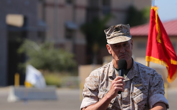 11th Marine Expeditionary Unit Change of Command Ceremony