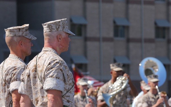 11th Marine Expeditionary Unit Change of Command Ceremony