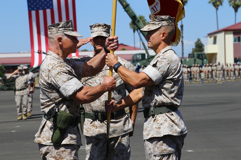 11th Marine Expeditionary Unit Change of Command Ceremony