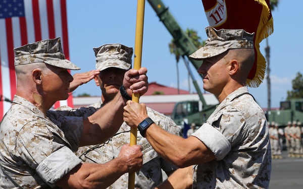 11th Marine Expeditionary Unit Change of Command Ceremony